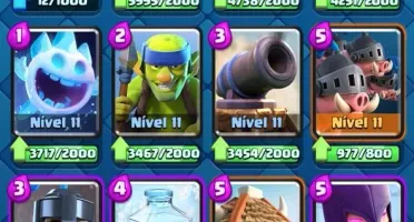 CONTA NÍVEL 13 CLASH ROYALE + 236K DE OURO BARATA