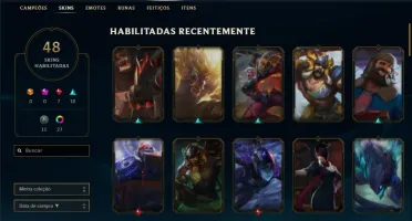 Conta com Riven campeonato da season 2 e borda de diamante.