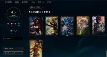 Conta com Riven campeonato da season 2 e borda de diamante.