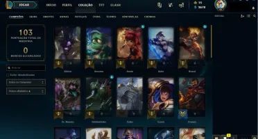 CONTA LOL - UNRANKED COM 2082 DE E.LARANJA.