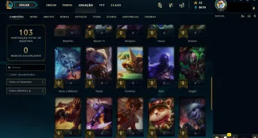 CONTA LOL - UNRANKED COM 2082 DE E.LARANJA.