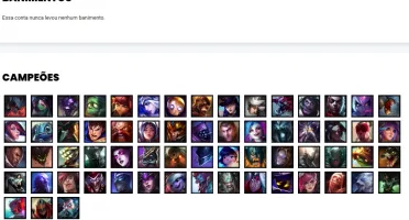 Conta ouro 1 com 63 Champs e 24 Skins