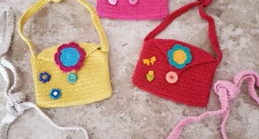 Bolsa Infantil em Crochê
