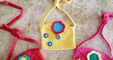 Bolsa Infantil em Crochê
