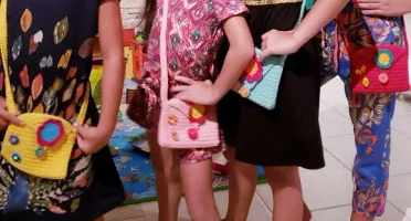 Bolsa Infantil em Crochê