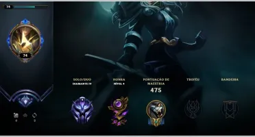 ÓTIMA CONTA PLATINA 252 SKINS!