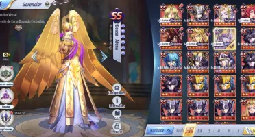 Saint Seiya conta mixer 8 com 700 gemas no A118 conta top