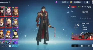 Conta Solo Leveling Mobile LEV 35