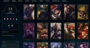 Conta Lol Lv 179 33 Skins