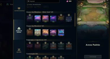 Conta focada em TFT no LOL + SKINS no LOL