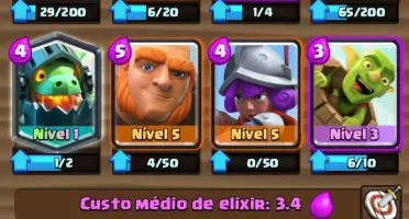 3 CONTAS CLASH ROYALE MELHOR PREÇO