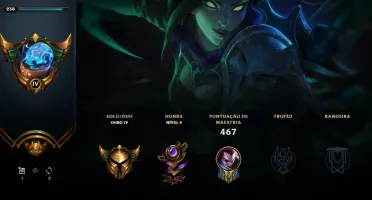 conta de lol ouro IV