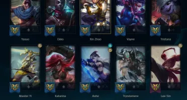 conta de lol ouro IV