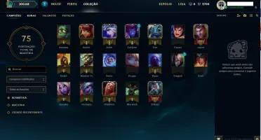 Conta LOL - Platina V - Melhor preço!
