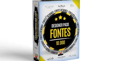 Designer Pack - Fontes ( +10.000 Para Usar Em Seus Projetos)