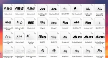 Designer Pack - Fontes ( +10.000 Para Usar Em Seus Projetos)