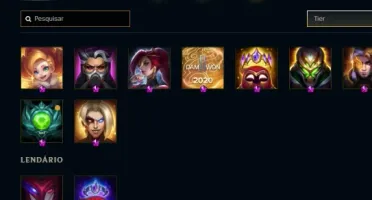 Conta De Lol (+350 Skin, +250 Cromas E Todos Os Campeões)
