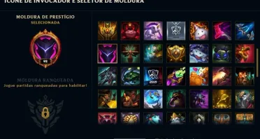 Conta League of Legends Nível 92 / 25 skins / 117 champs