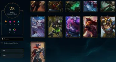 Conta League of Legends Nível 92 / 25 skins / 117 champs
