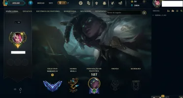 Vendo conta lol Diamante 4