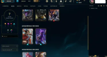 Vendo conta lol Diamante 4