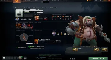CONTA DOTA 2 ANCESTRAL 2, 4010K MMR 10K CONDUTA + ITENS
