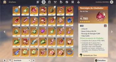 Conta com Xiao 35K dmg