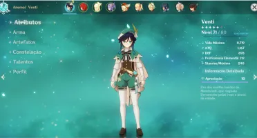 Conta com Xiao 35K dmg