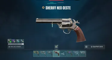 Conta Valorant com skins de faca vandal phantom e muito mais
