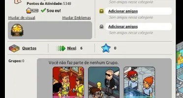 CONTA ANTIGA HABBO 2007 (Personagens de 2009 e 2010)