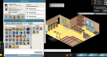 CONTA ANTIGA HABBO 2007 (Personagens de 2009 e 2010)