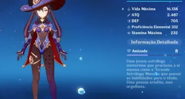 CONTA GENSHIN COM XIAO, ZHONGLI, KLEE, ALBEDO, MONA +18 4🌟