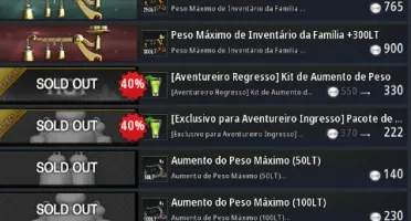 Bruxa Black Desert Full Peso da Loja