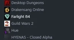Conta Steam, diversos jogos