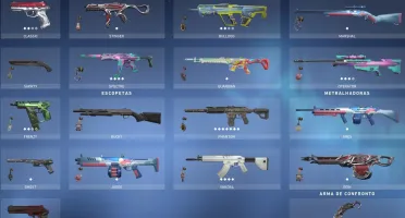 CONTA DE VALORANT COM VARIAS SKINS