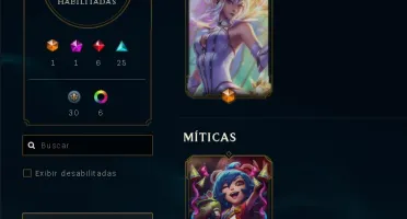 CONTA COM QUASE TODOS OS CHAMPS