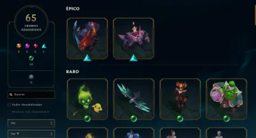 Conta LoL - 211 skins