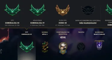 Conta LoL - 211 skins