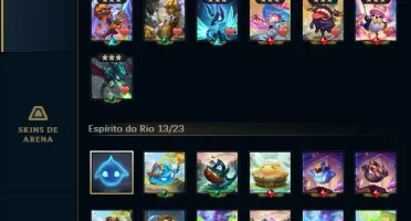 Conta Charlover Lol Valorant E Tft| 557 Skins + Oni 2.0 Vava