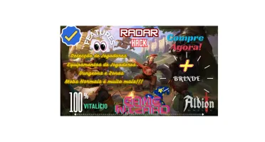 🔥 Radar Hack para Albion Online com Sobreposição de Tela