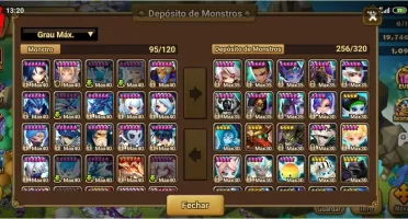 Conta de Sumoners War, faz tudo no jogo 97 6* server global