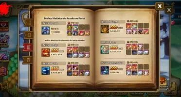 Conta de Sumoners War, faz tudo no jogo 97 6* server global