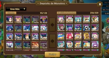 Conta de Sumoners War, faz tudo no jogo 97 6* server global