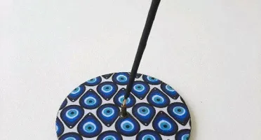 Porta Incenso Olho Grego