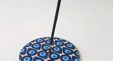 Porta Incenso Olho Grego