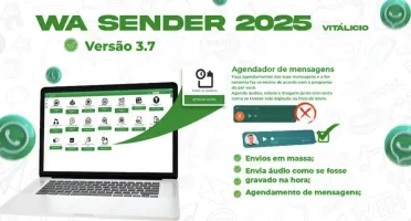 WaSender 3.7 NOVO 2025
