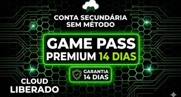 Xbox Game Pass - Conta Secundária (Jogue na sua principal)