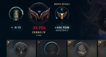 Conta lol Ferro 4 Real🤩 💥 Entrega automática 💥