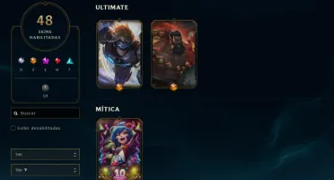 Conta League of Legends Full Acesso - 85 Champs e 48 Skins