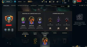 Conta League of Legends Full Acesso - 85 Champs e 48 Skins